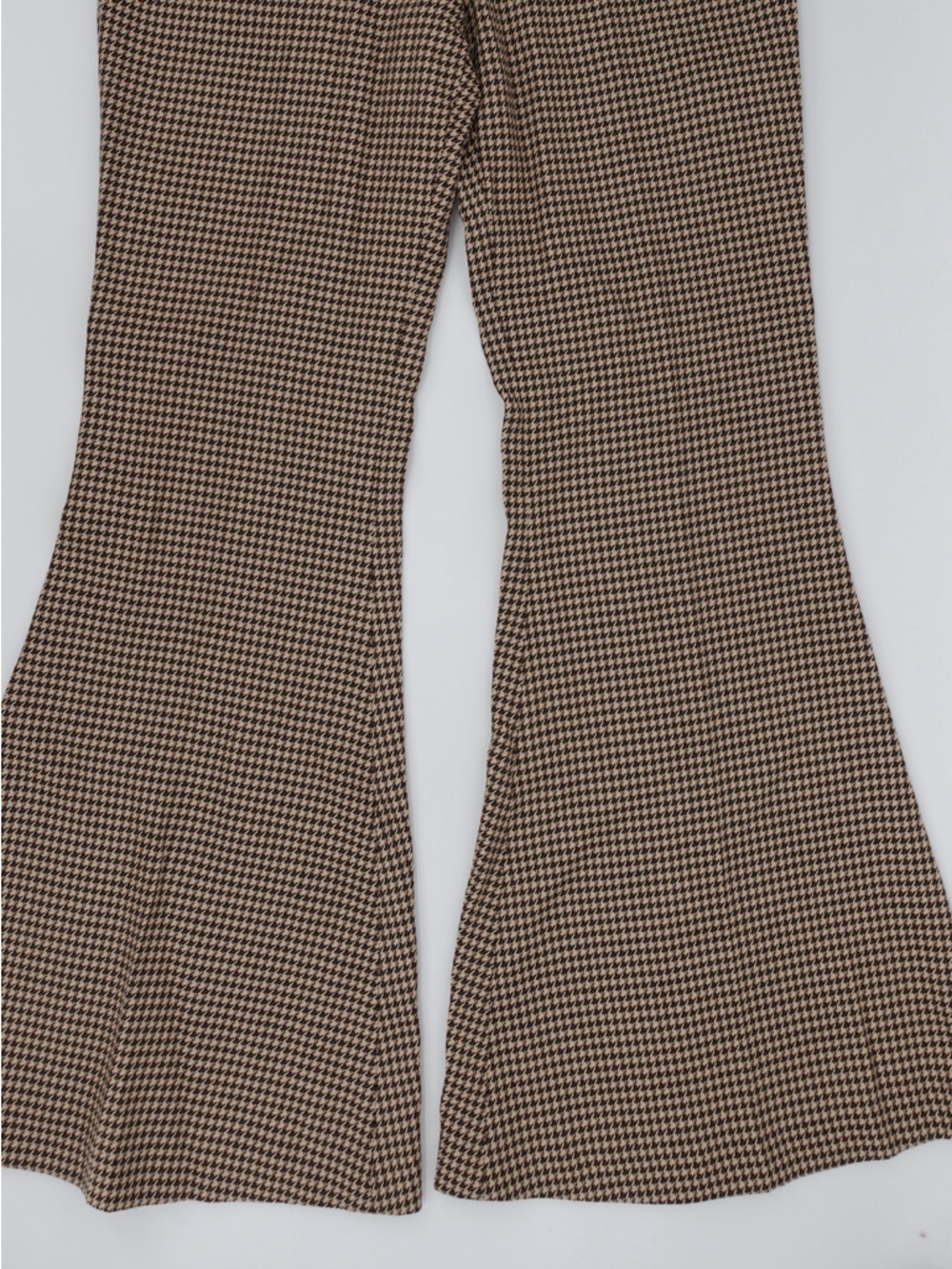 Stella Mccartney Mona Houndstooth Wool Flare Pants Women’s IT 40 - Picture 5 of 6